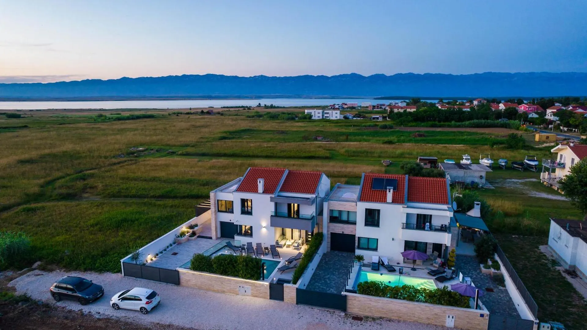 Villa Ana,Luxury Wellness Villa With Heated Pool And Jacuzzi Privlaka  0*, Privlaka (Zadar) Croatia
